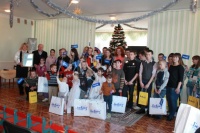 Компания «Беллакт» и «Миссис Благотворительность» поздравили Волковысский детский дом